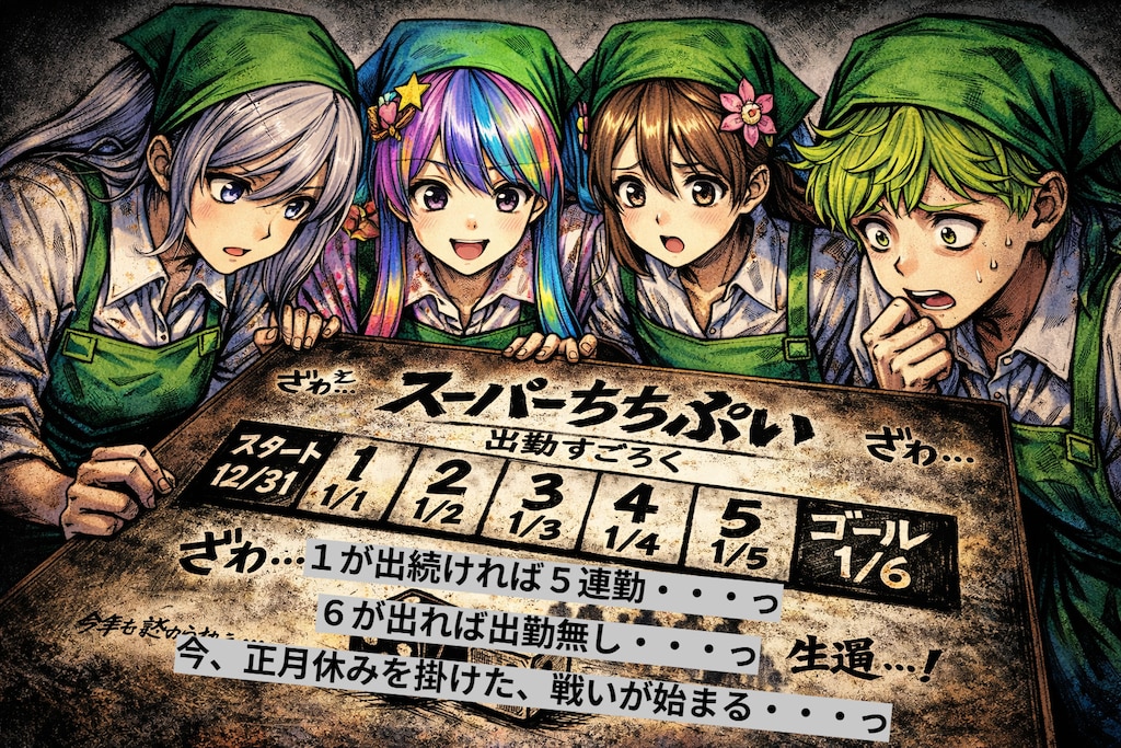 スーパーちちぷい出勤すごろく