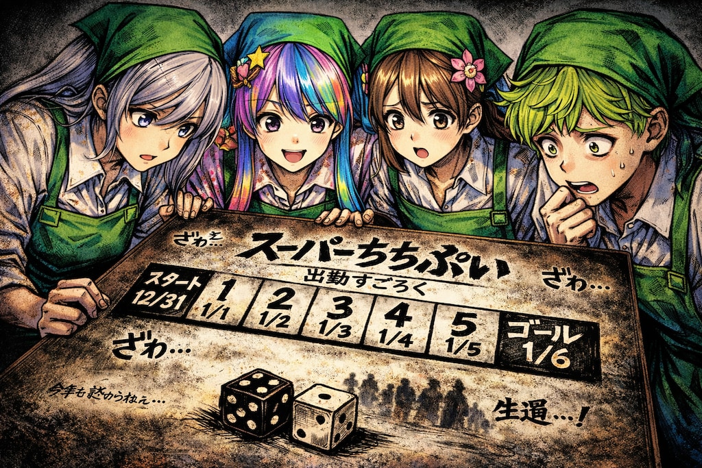 スーパーちちぷい出勤すごろく
