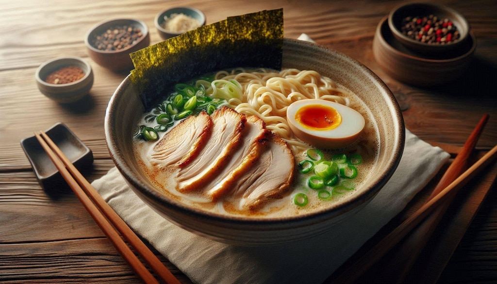 鶏白湯ラーメン