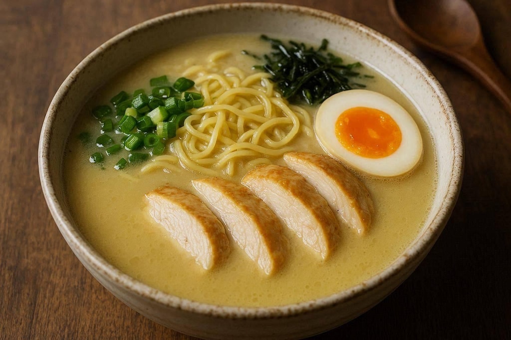 鶏白湯ラーメン