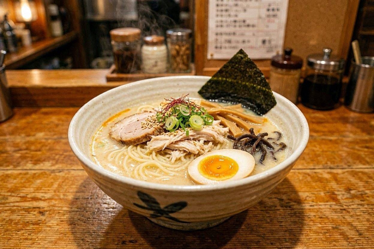 鶏白湯ラーメン