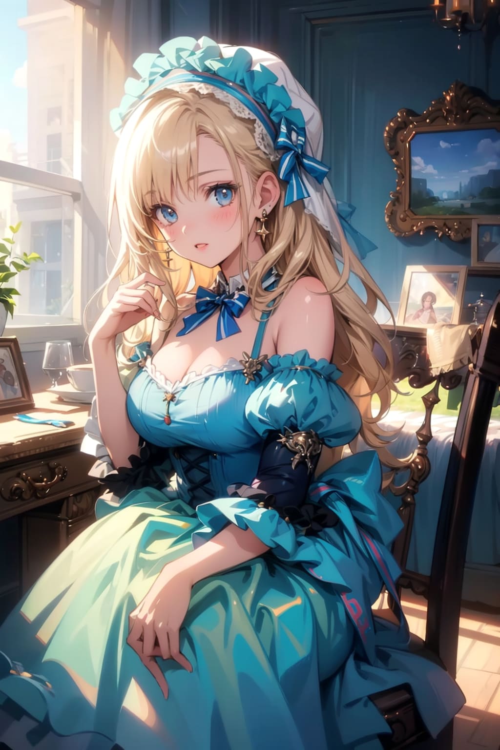 相談してくるお嬢様