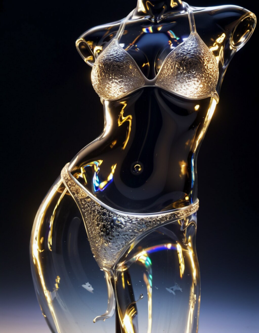 ガラスのヴィーナス ～煌めく水着の幻想～