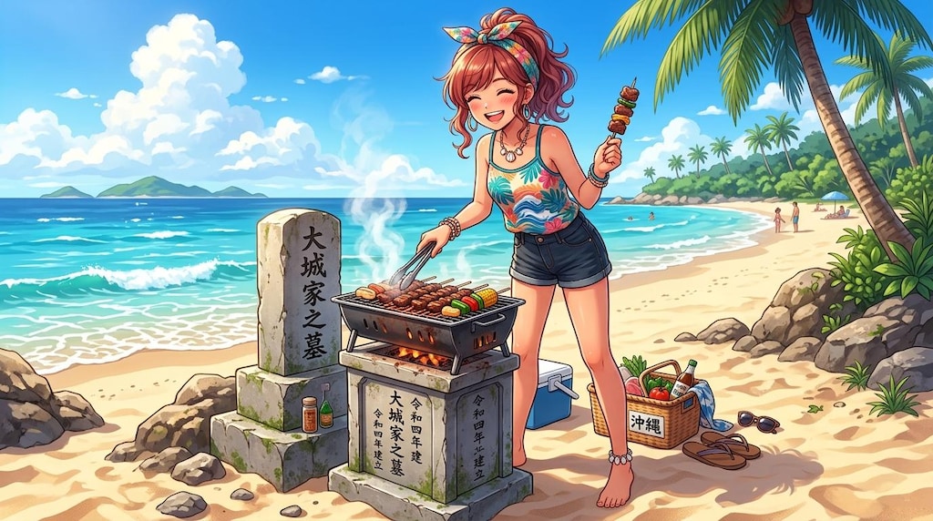 相変わらず不謹慎BBQしていますがな💀