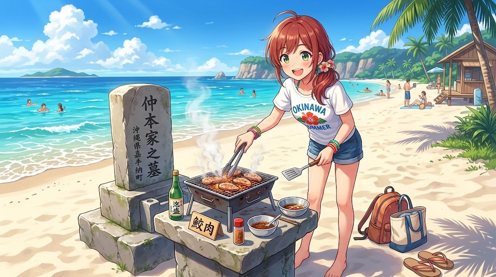 相変わらず不謹慎BBQしていますがな💀