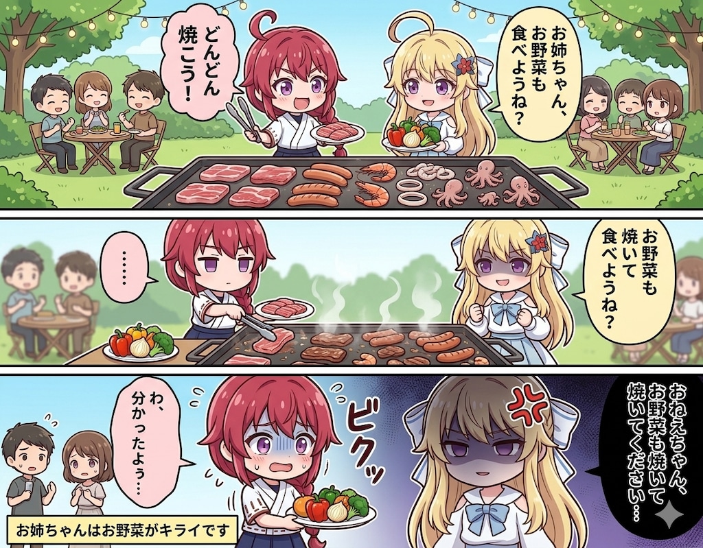 楽しいバーベキュー！