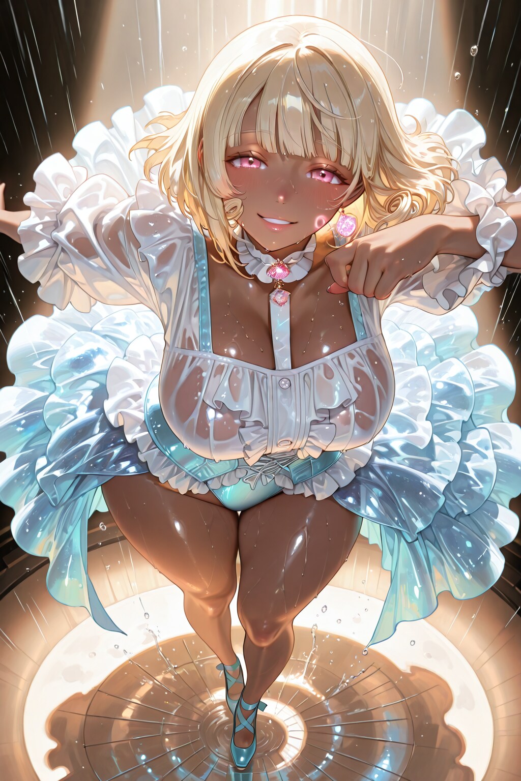 微笑み
