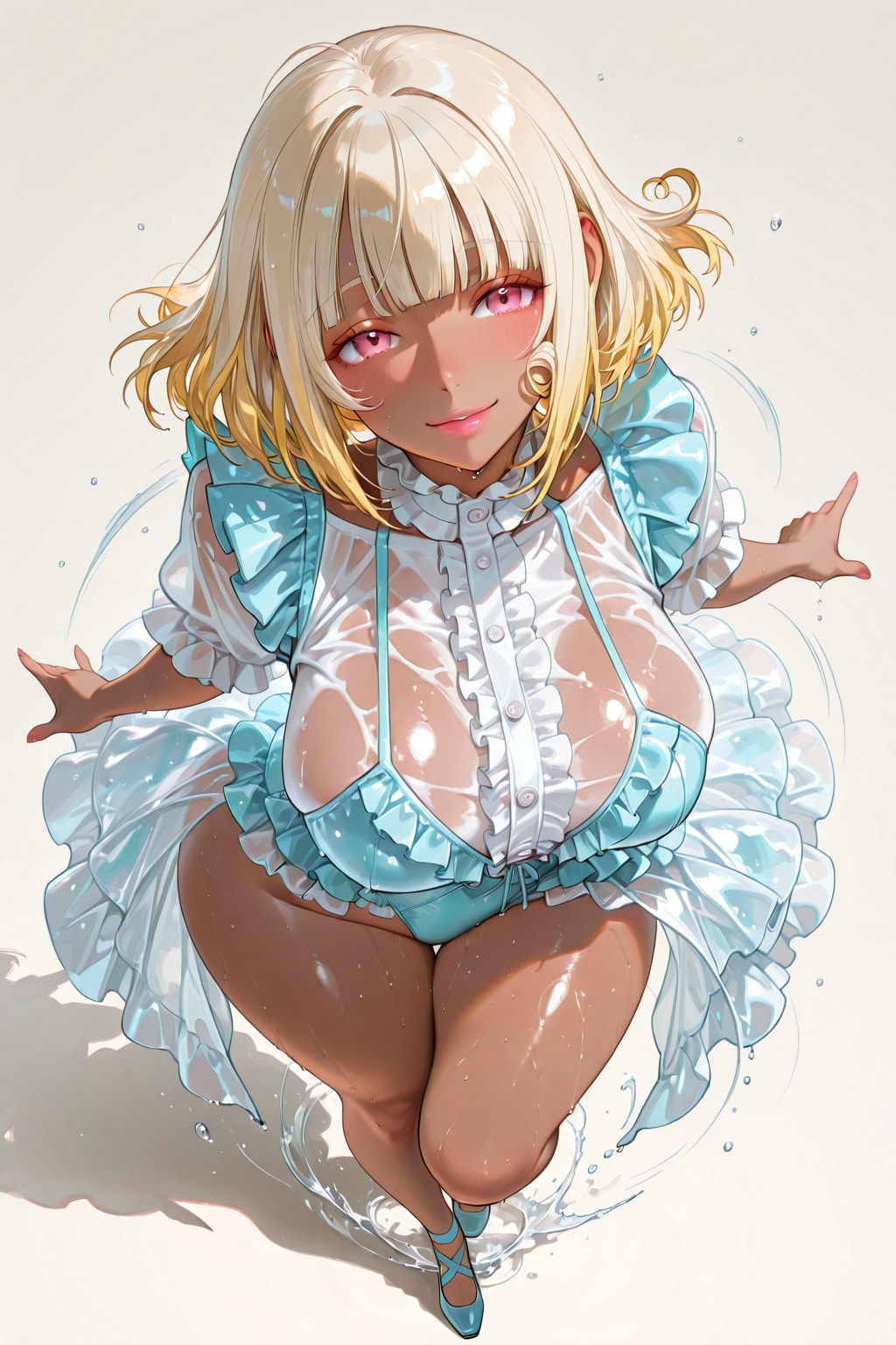 微笑み