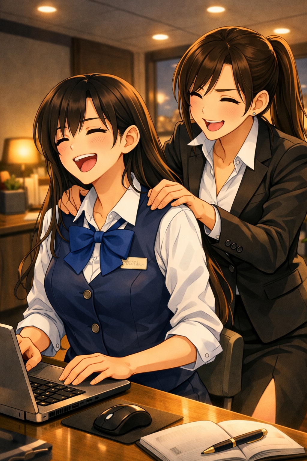 もっと、強く揉んでください。（肩こりを労う日　02）