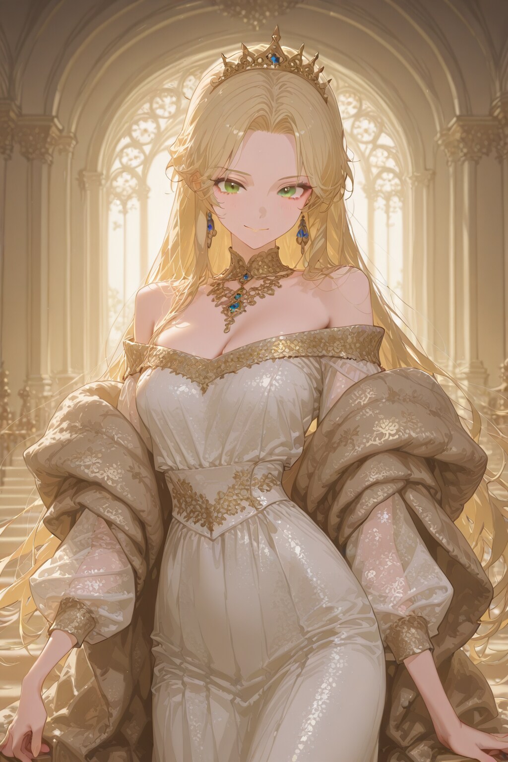 白と金に輝く王族 | の人気AIイラスト・グラビア