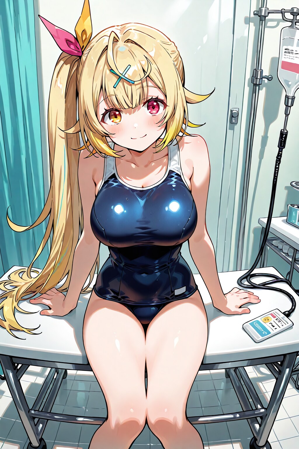 スクール水着でのうさつ