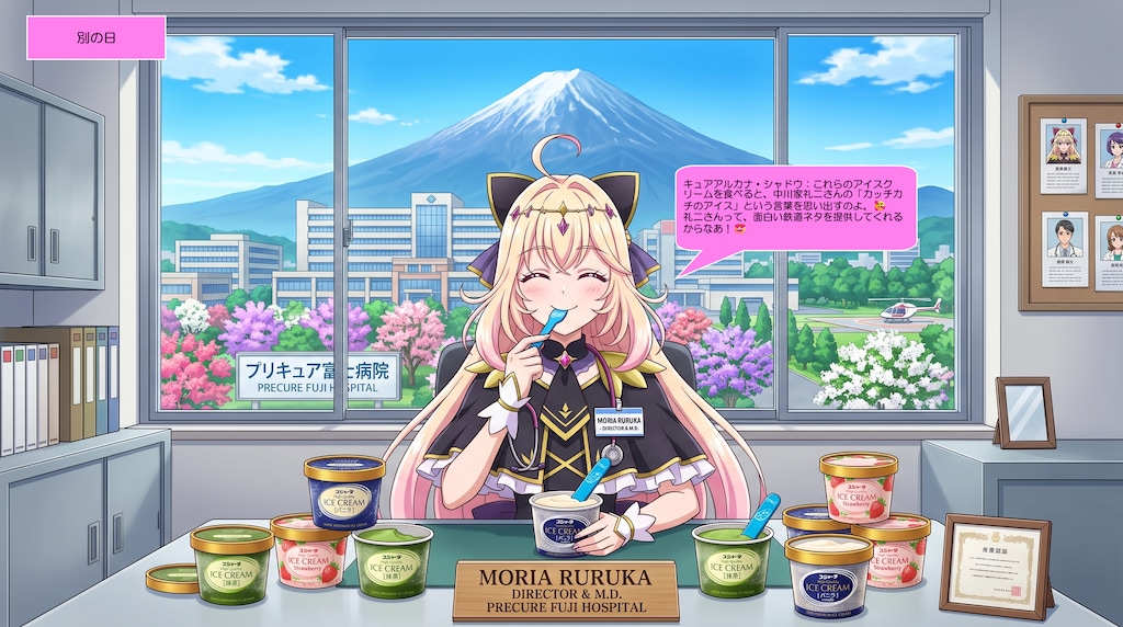 アルカナ院長、JR東海のアイスと弁当を食べる！