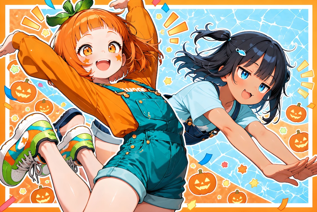 クランさんとぴょ～ん！！🎃🐟