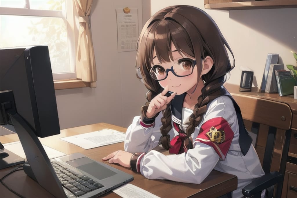 委員長ちゃん執務中