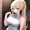 金髪の女の子 2枚目