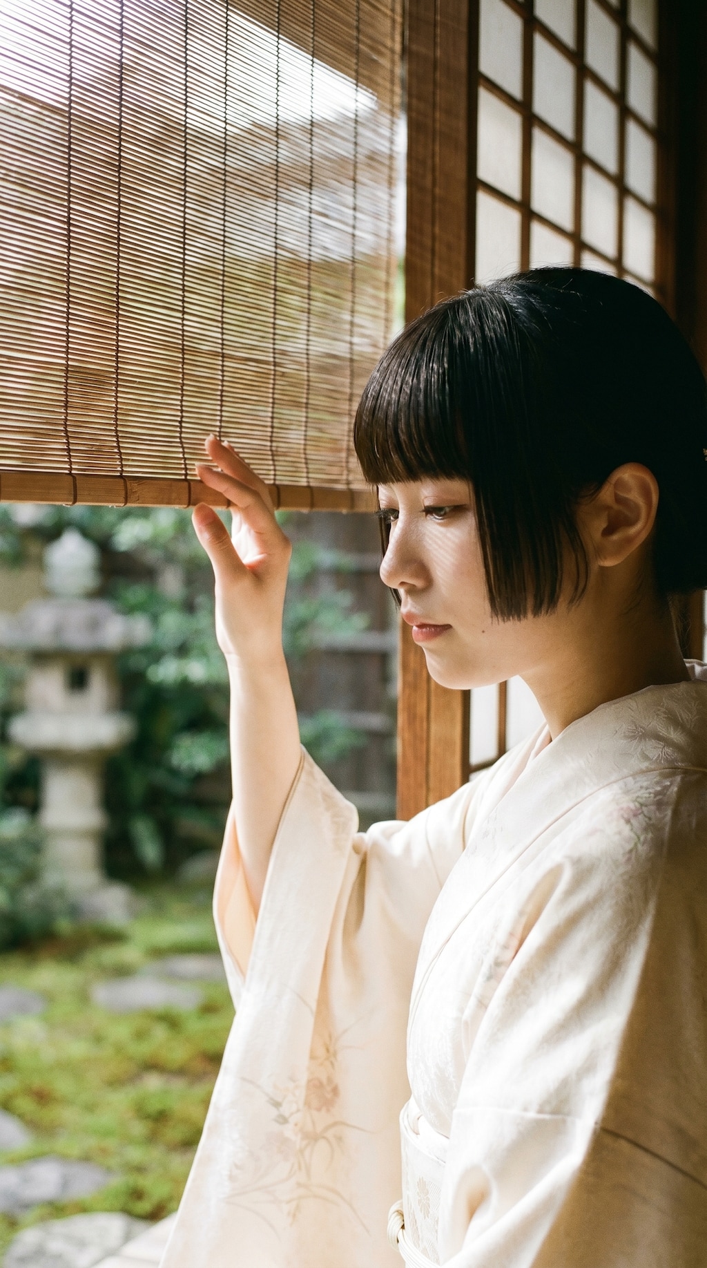 The Sound of Summer Through Bamboo Blinds