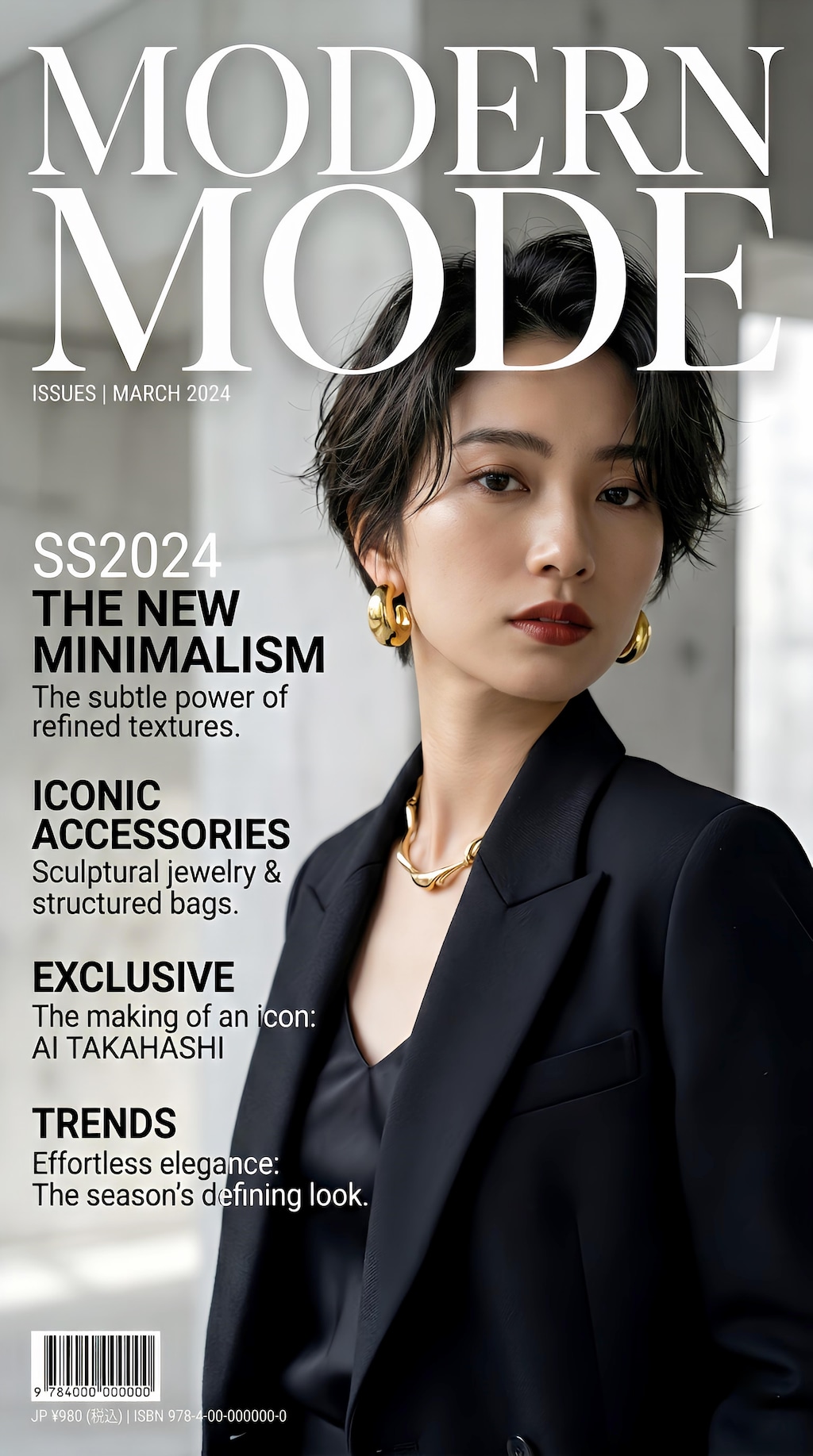 ファッション誌表紙