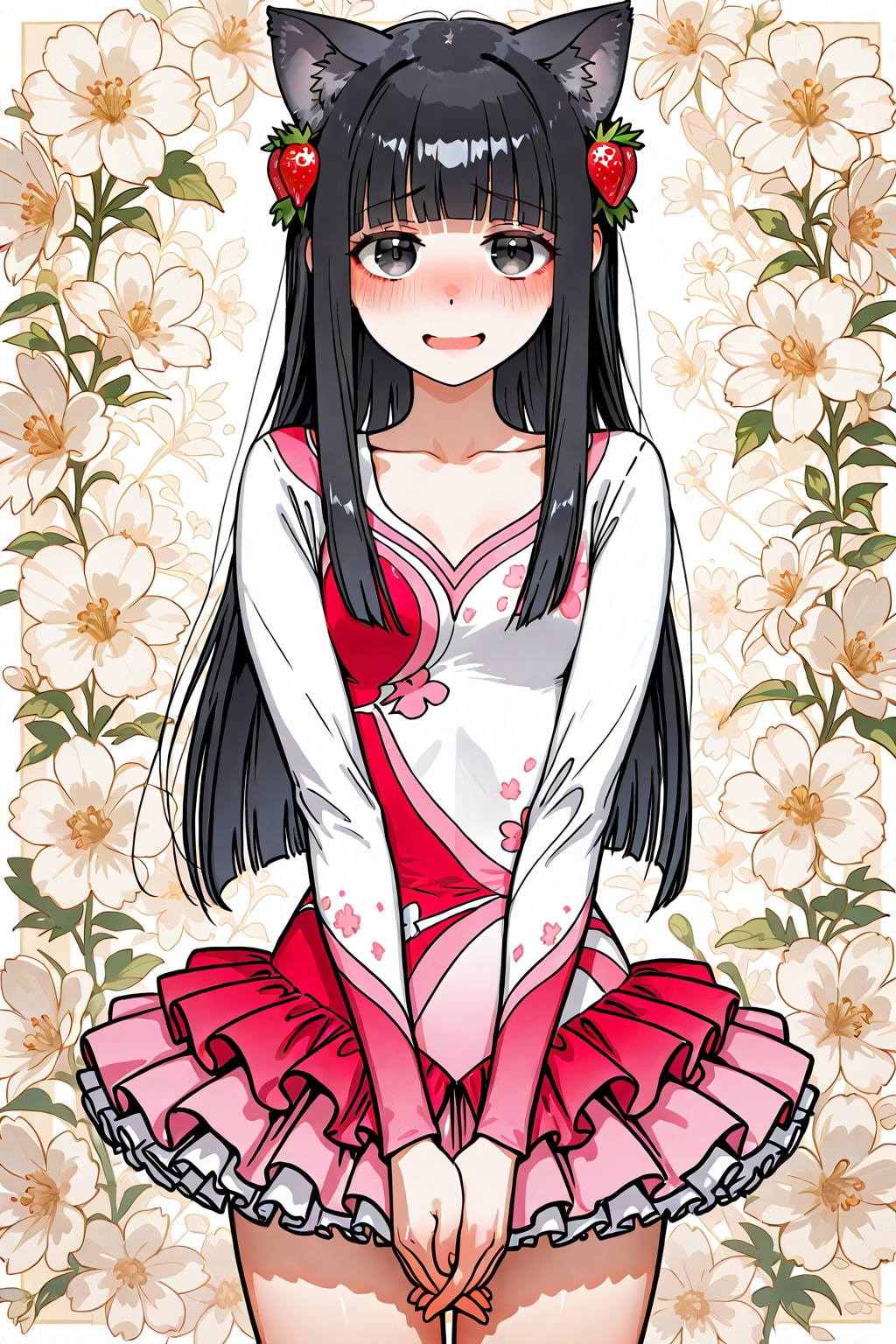 ネコ娘のクロちゃん🐈‍⬛✨