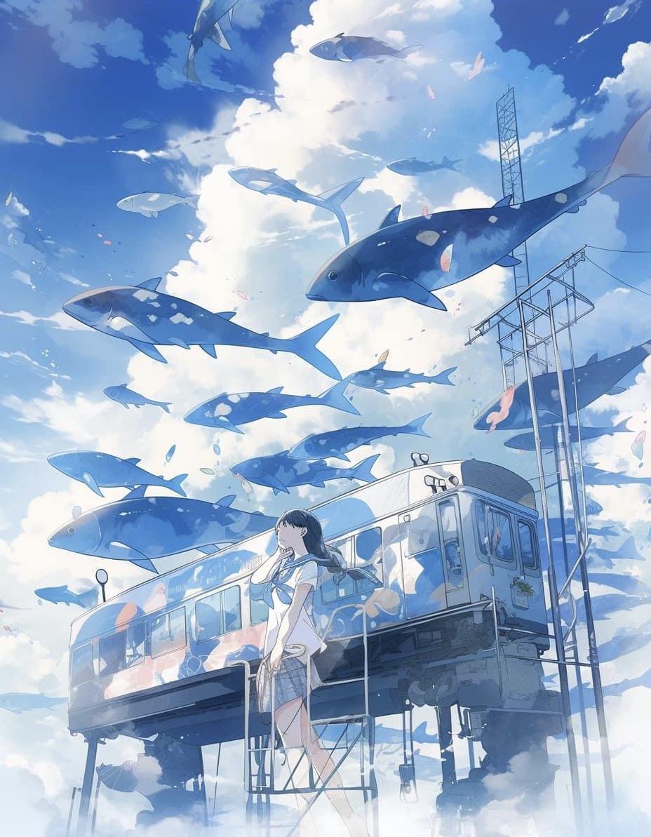 夏旅行 | の人気AIイラスト・グラビア