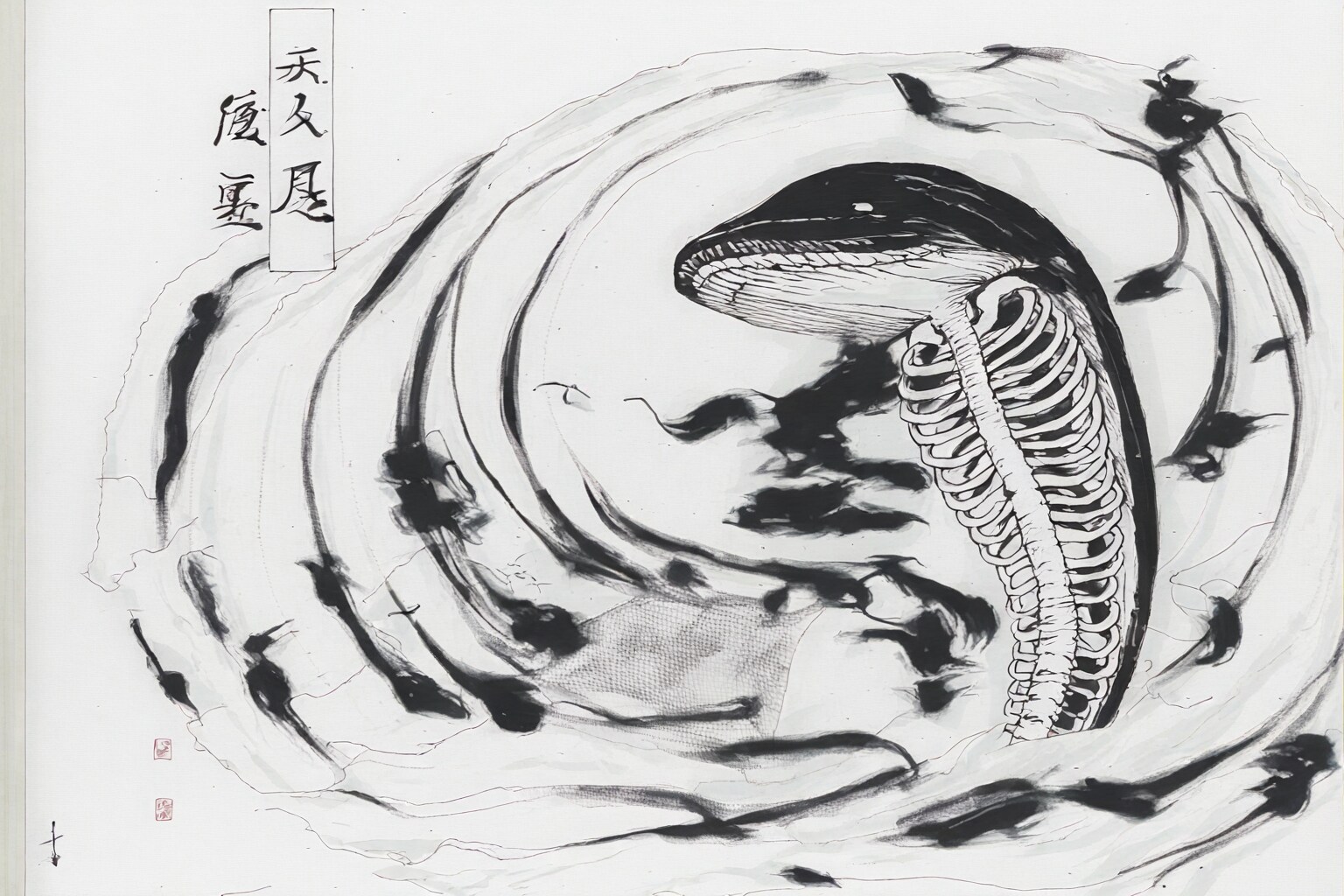 百鬼夜行 化鯨 | の人気AIイラスト・グラビア