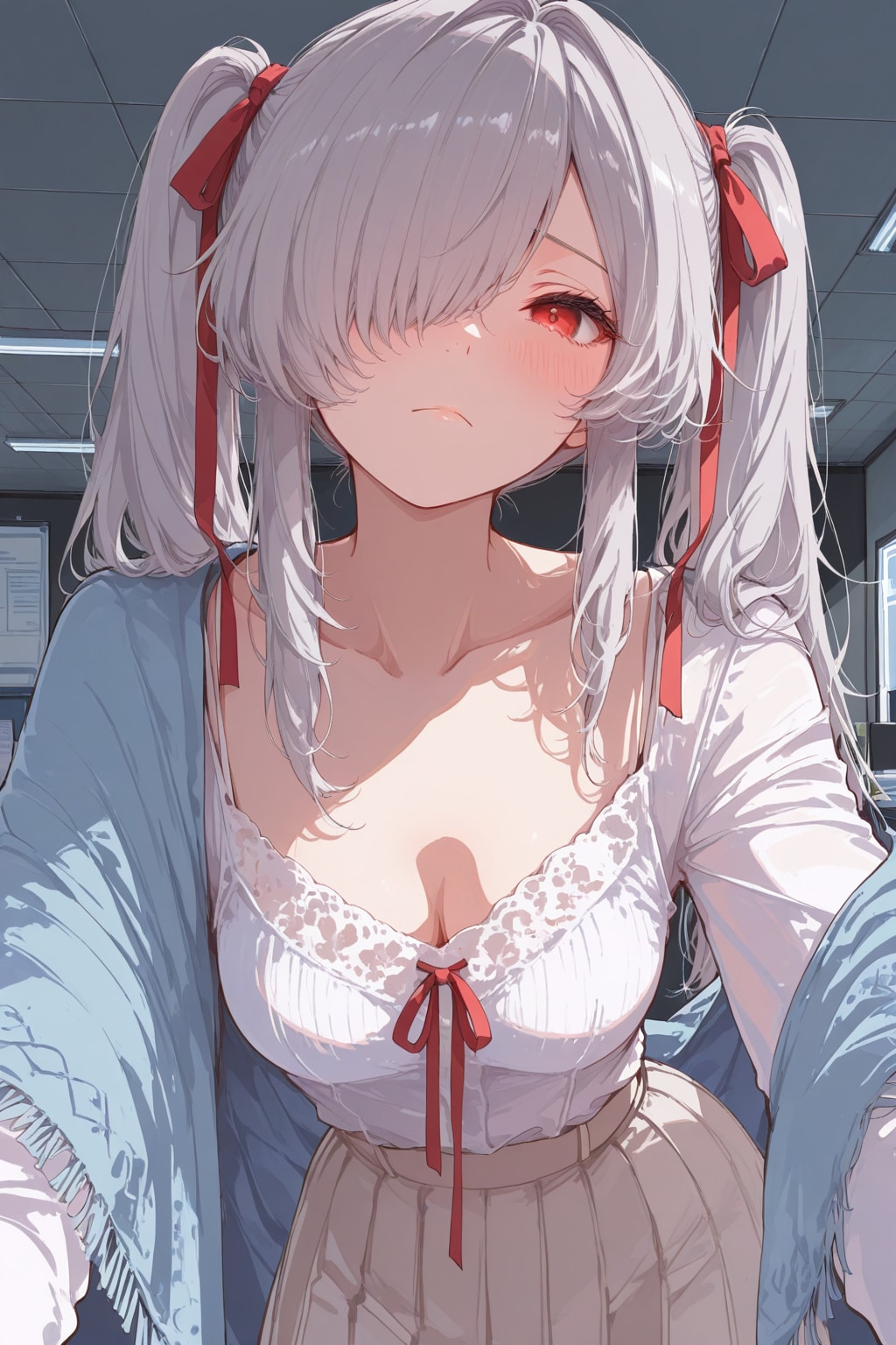 シロネちゃんと化した同期ちゃん