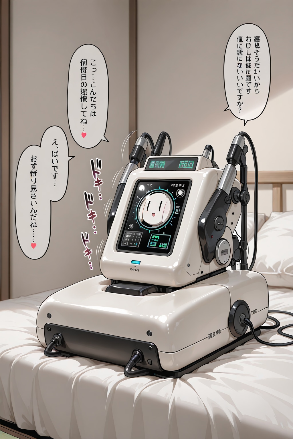 LATTEで喋る電動マッサージ機 | の人気AIイラスト・グラビア
