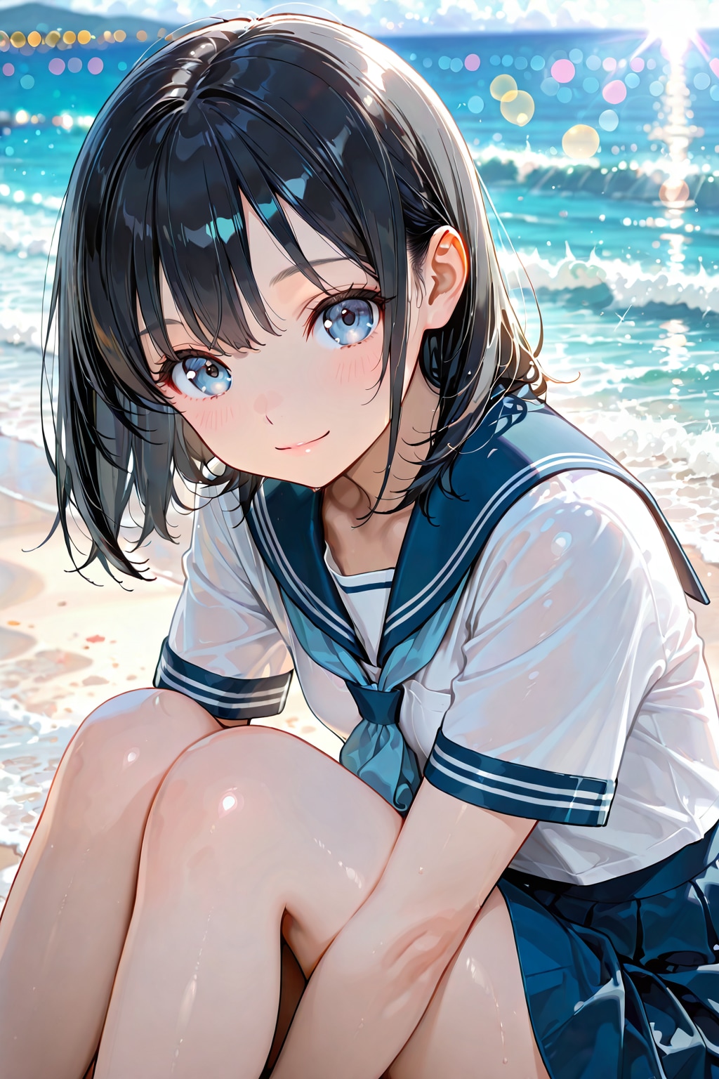 夏の砂浜(ECHIDNA)(26) | の人気AIイラスト・グラビア