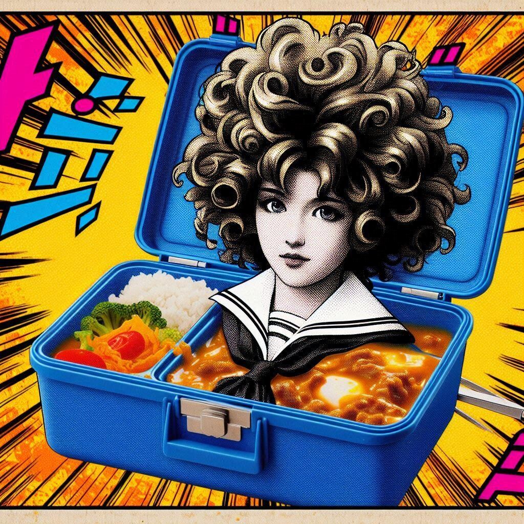 ルー飛び火 バァーン！弁当 ベーン！