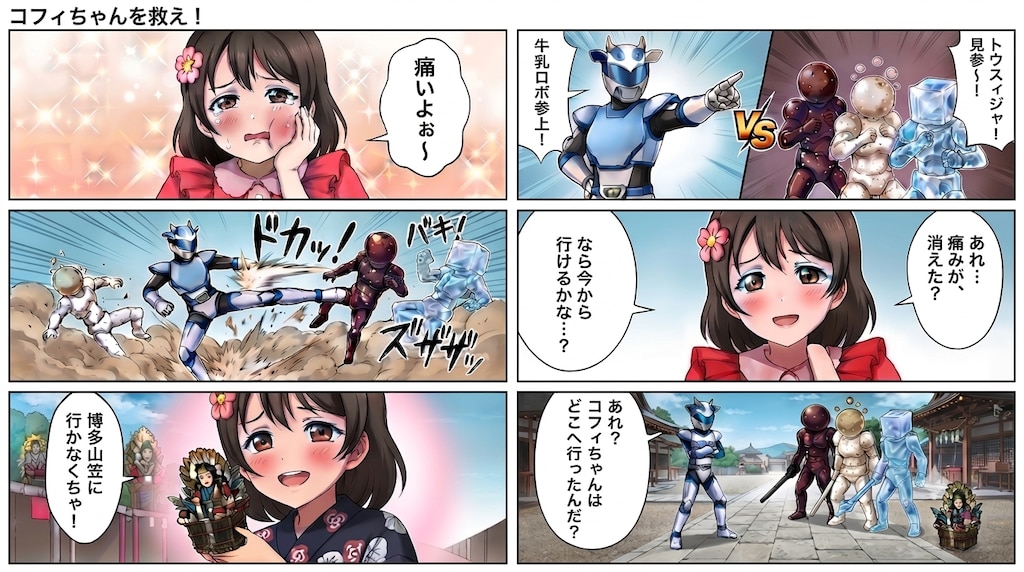 コフィちゃんを救え！