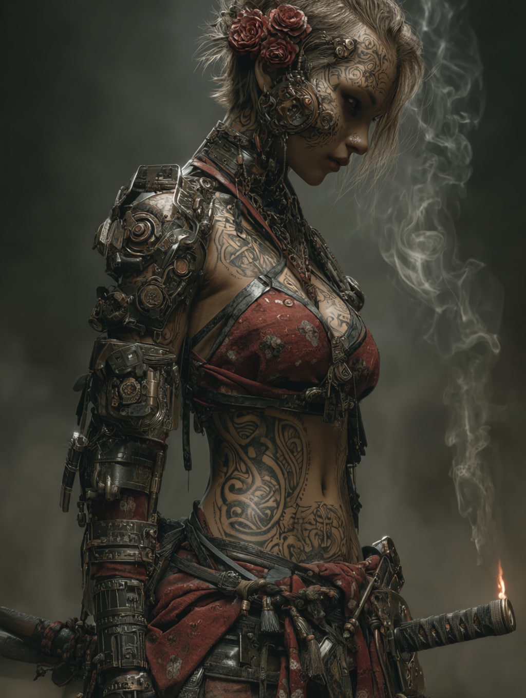 妖刀使いの忍[kunoichi] 紅【BeNi】