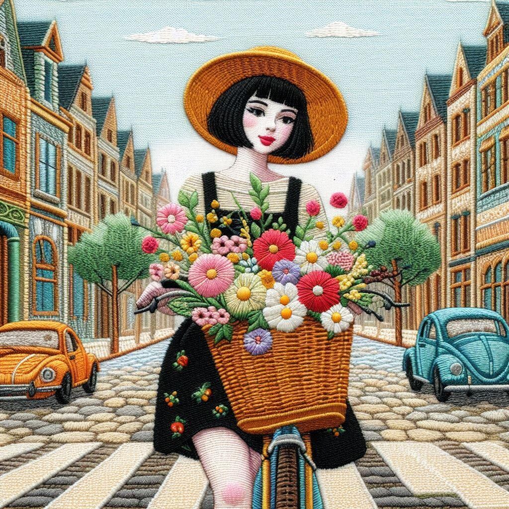 ショートボブのパリジェンヌ