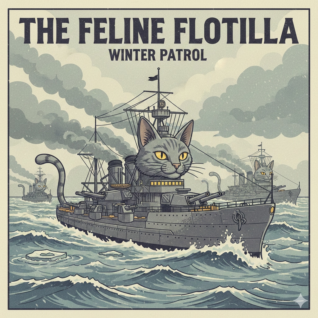 小説『キーカック海戦への備え』【ニャンノ世界】