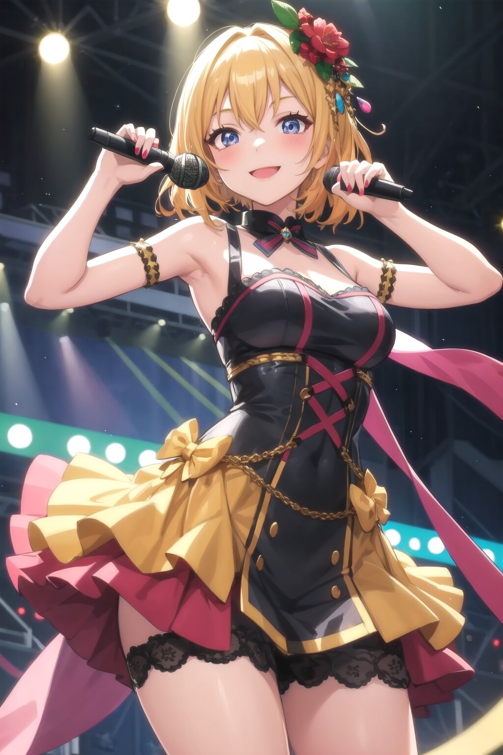 日本語プロンプトで生成：美少女フィギュア（V4B)２つめ　ランダム数値版