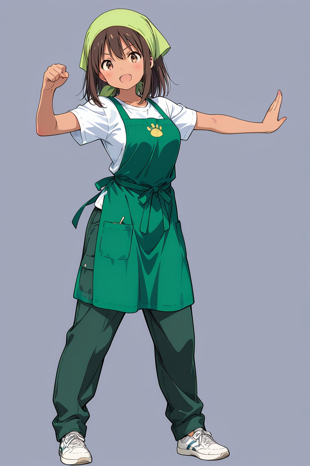 スーパーちちぷいの朝礼風景