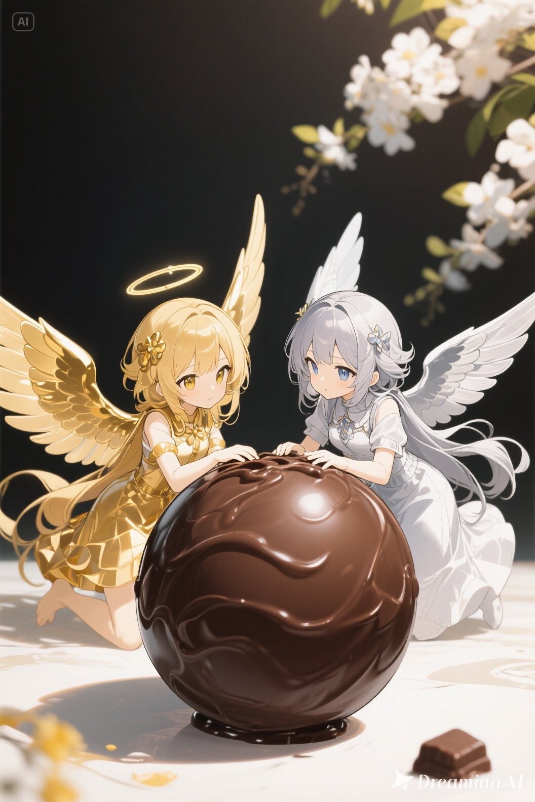 金と銀のエンゼル449 | の人気AIイラスト・グラビア