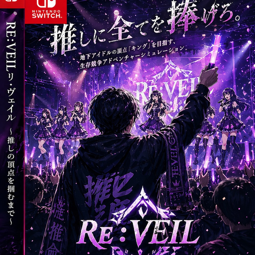 【ちちぷい公式タグ参戦】地下アイドルウソゲーム003　RE:VEIL～推しの頂点を掴むまで～