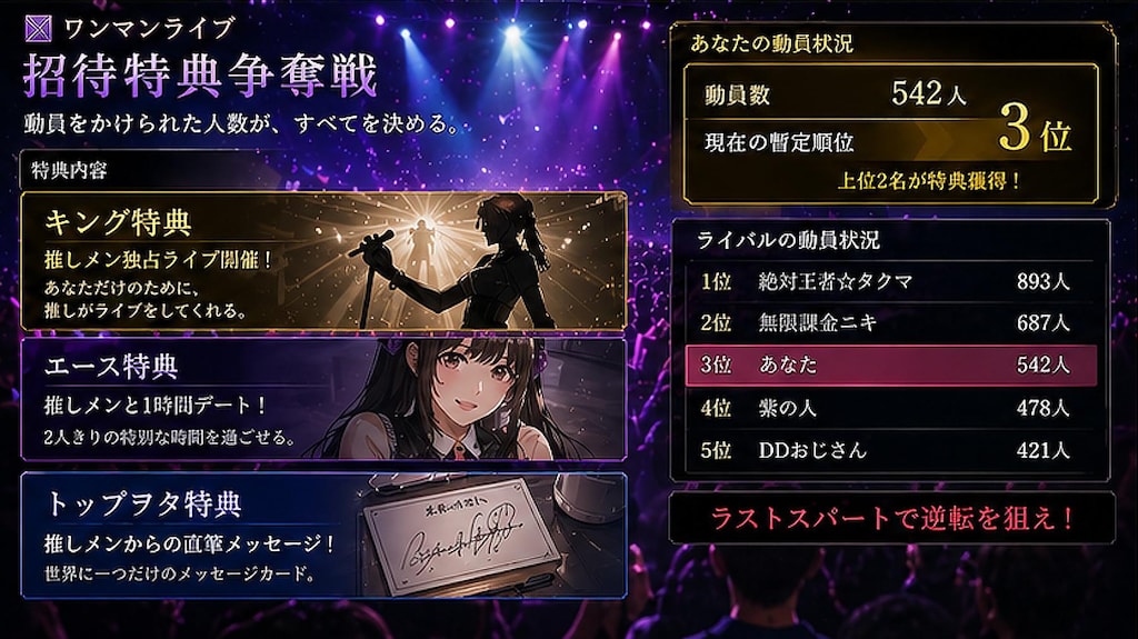 【ちちぷい公式タグ参戦】地下アイドルウソゲーム003　RE:VEIL～推しの頂点を掴むまで～