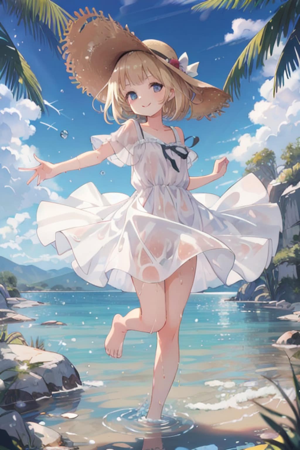 水辺の妖精