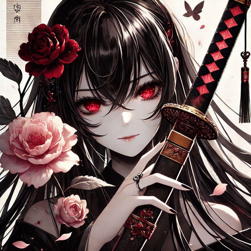 黒髪の女侍さん３０３ | の人気AIイラスト・グラビア