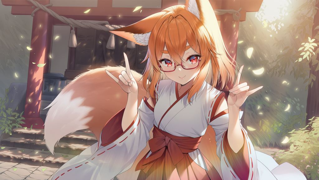 こん！