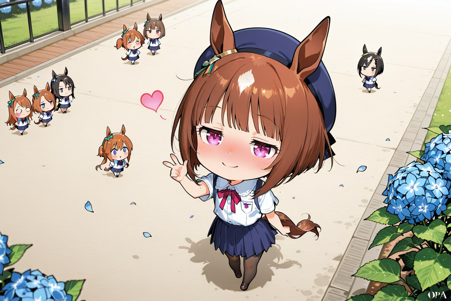 わが家と、紫陽花と入れています。