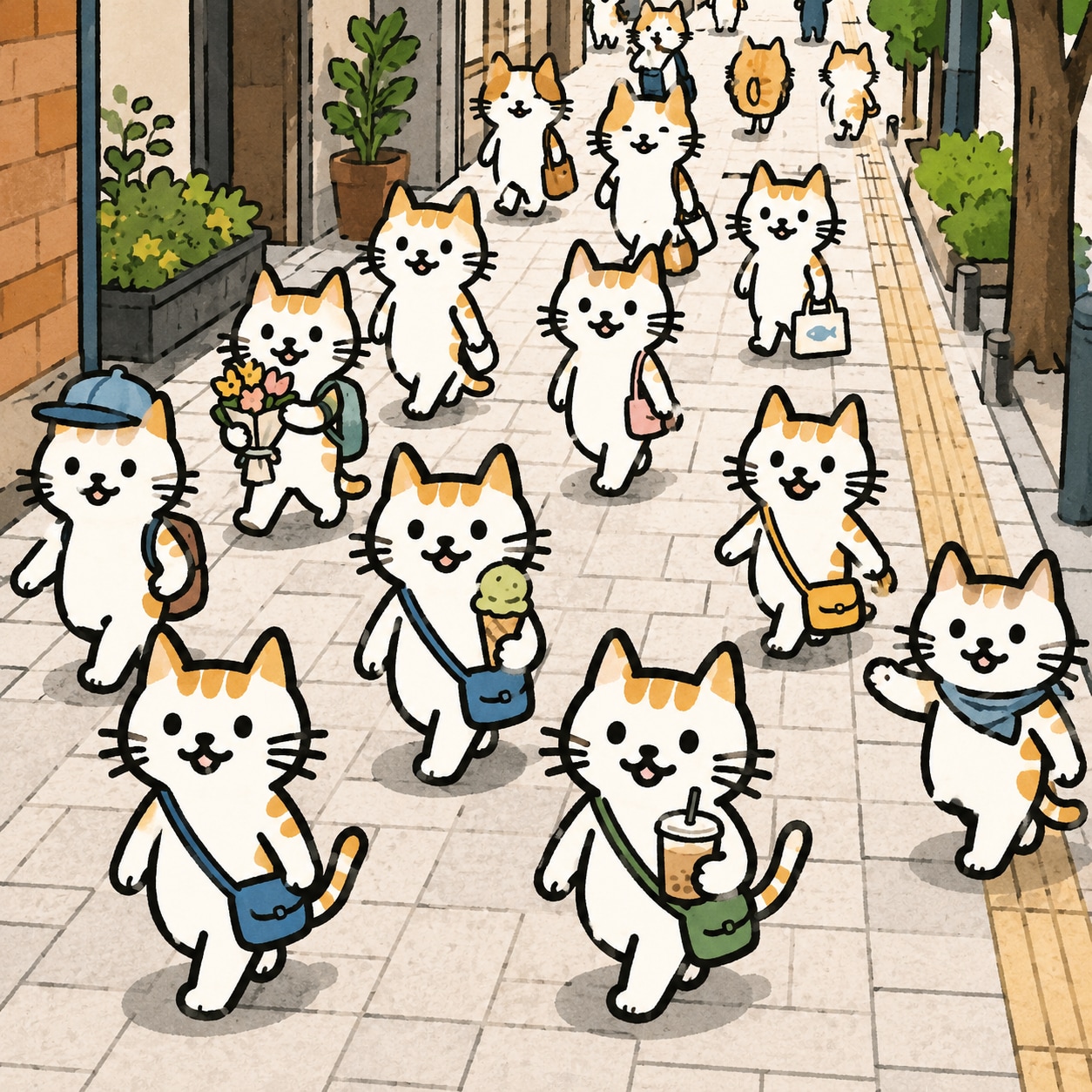 [張り紙見たよ]まいごのねこさん