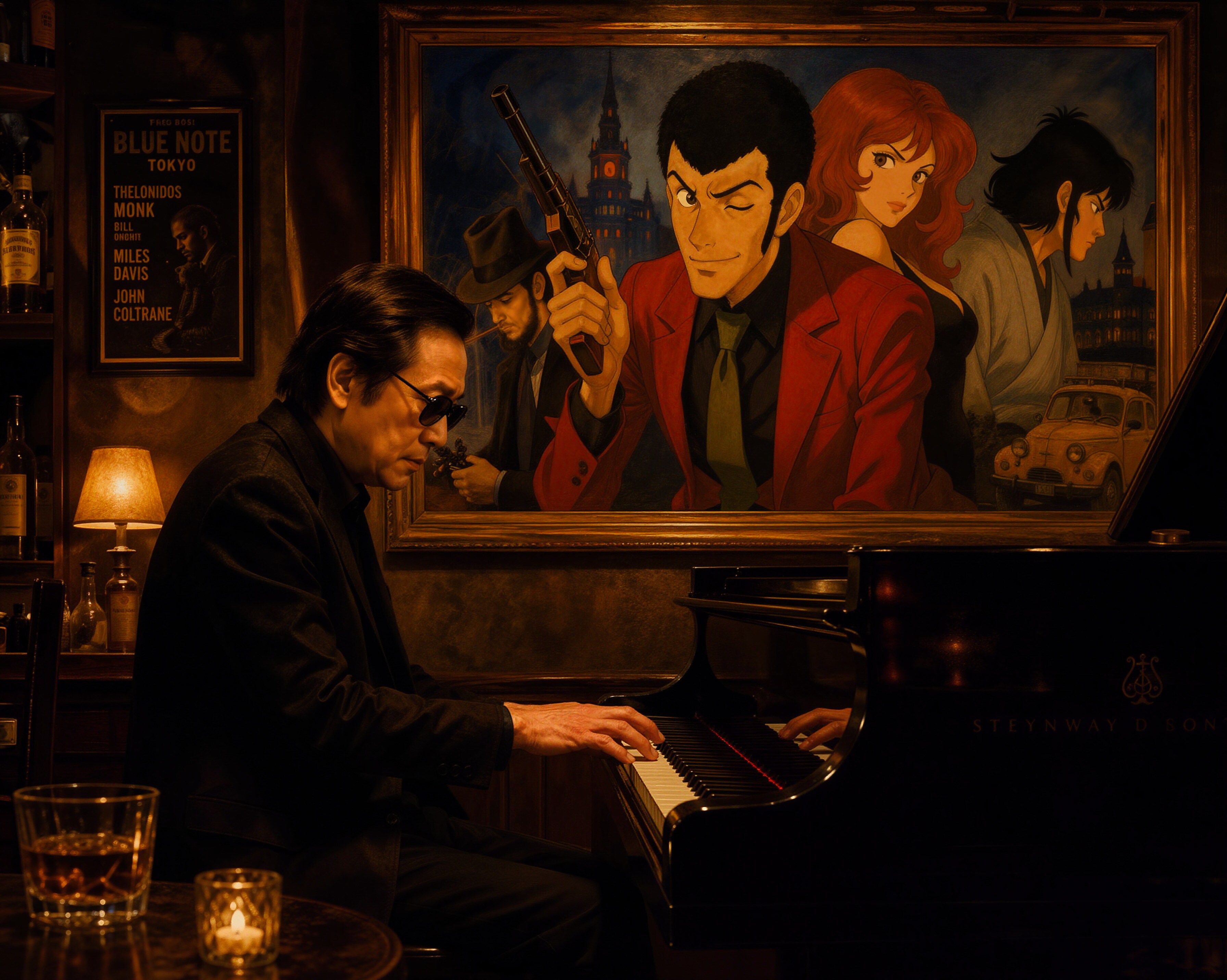 追悼　大野雄二さん | の人気AIイラスト・グラビア