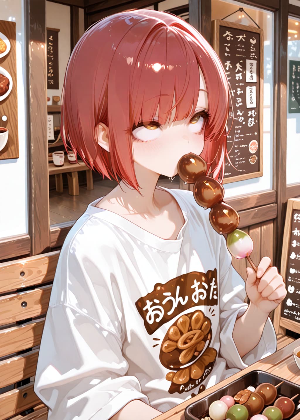 見たら「し」団子