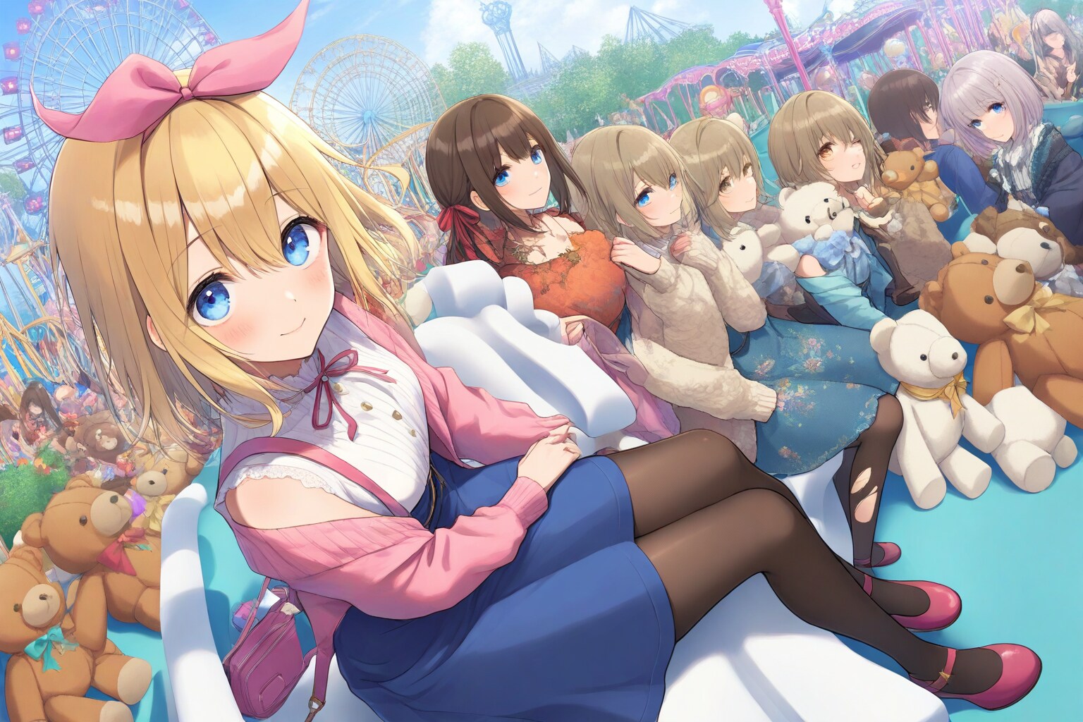 遊園地で見つけた宝物 | の人気AIイラスト・グラビア