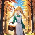 秋ツインテール愛ちゃん 3枚目
