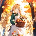 秋ツインテール愛ちゃん 2枚目