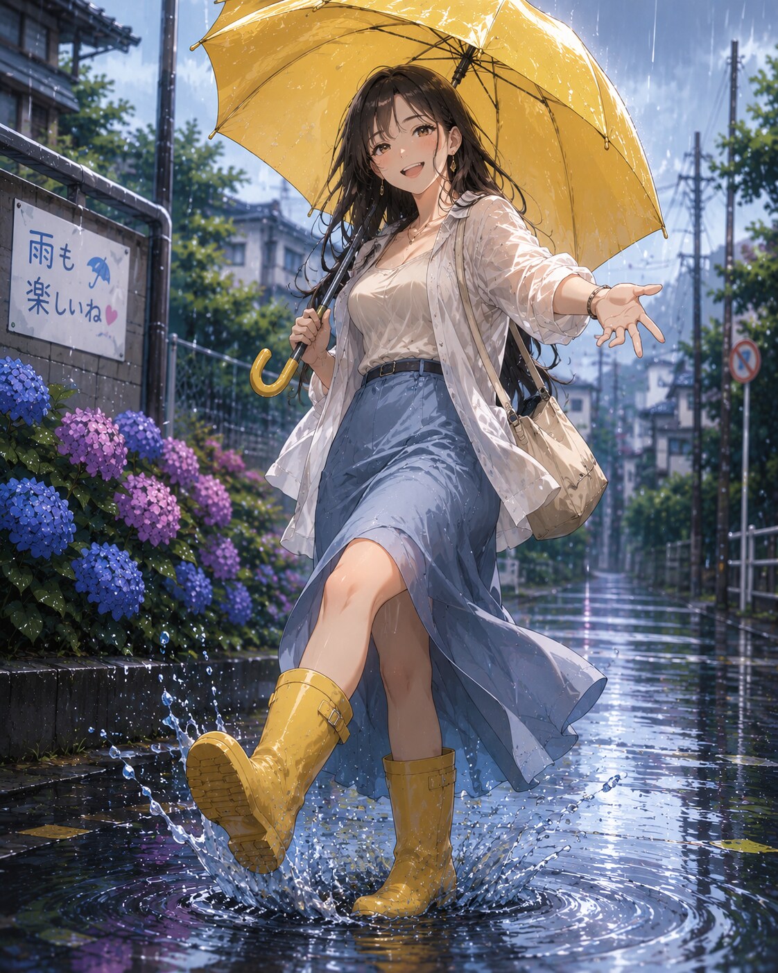 いくつになっても楽しい雨の日
