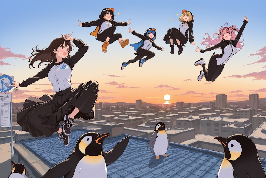 謝れペンギン怪盗団