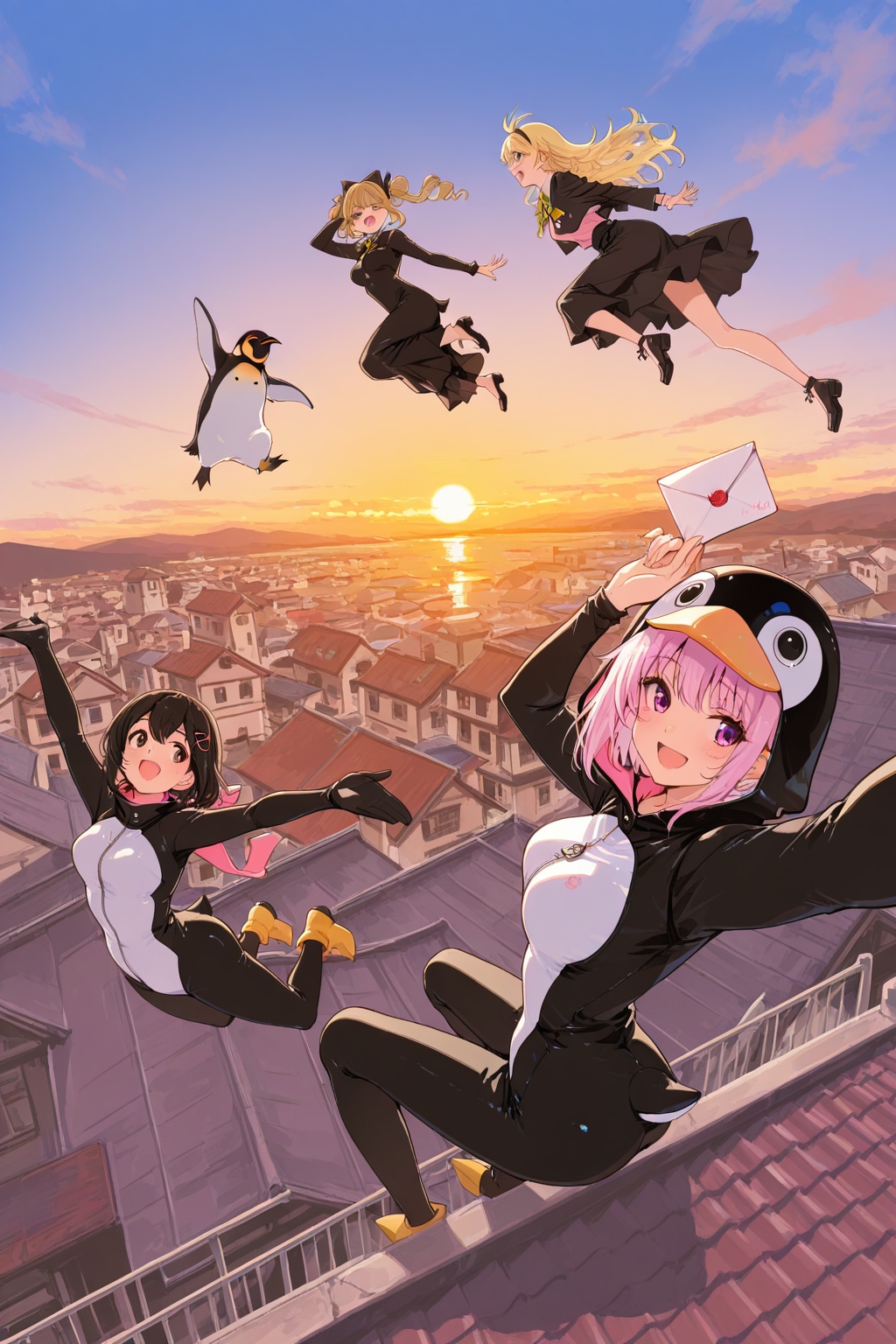 謝れペンギン怪盗団